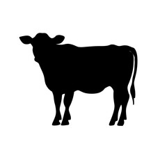 Cow silhouette
