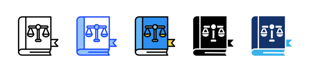 Fototapeta premium Code Of Conduct Icon Collection With Multiple Styles