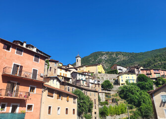 Fototapeta premium Lantosque, Alpes-Maritimes, France