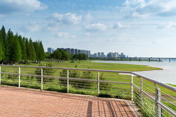 Fototapeta premium Panoramic picture of China nanchang