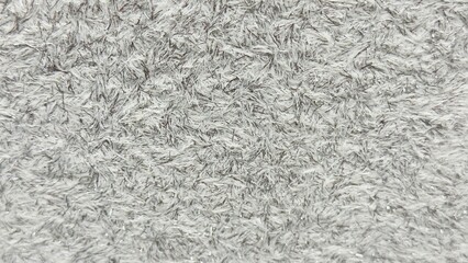 White Fibrous Texture with Dark Inclusions — Detailed Image for Technical Design, Insulation Materials, and Scientific Visualizations