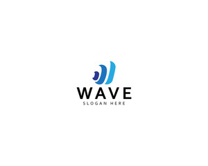 Obraz premium Abstract Logo Design Logo Wave Logo