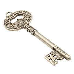 Game key isolated on transparent background  
