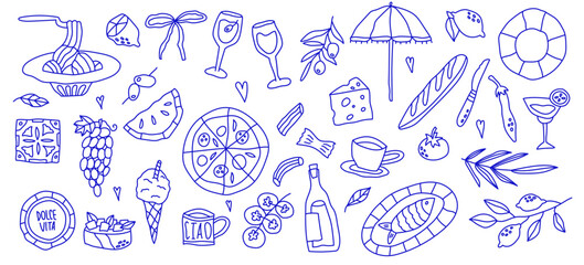 Mediterranean summer set