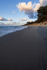 panorama of the Baltic Sea in the suburbs of Zelenogradsk