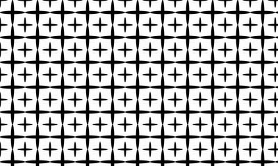 Fototapeta premium A view of a cross grid pattern, as a background.