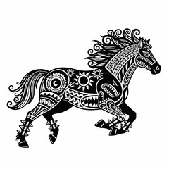 horse vector illustration