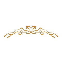 golden frame with floral ornament