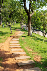 The road of City Park in China