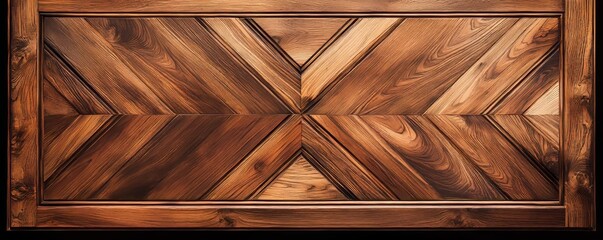 Wooden texture background, focusing on the surface of old brown wood with teak wood paneling for a classic, sophisticated look, Generative AI