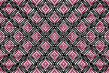seamless knitted pattern