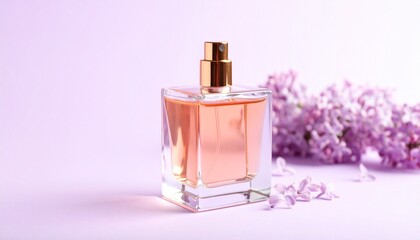 Luxury fragrance packaging mockup