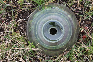 Historic glass insulator for electrical systems