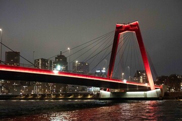 bridge at night
