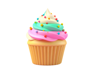 cupcake with frosting