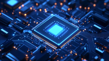 Fototapeta premium electronic circuit board