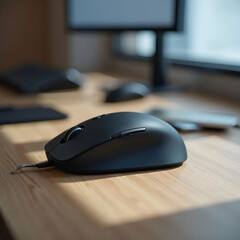 Ergonomic computer mouse clean desk