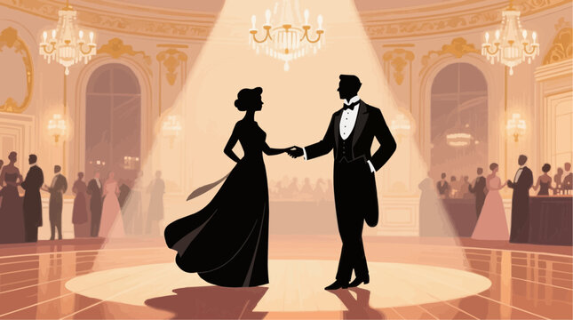 Pride and Prejudice theme, Ballroom in Regency Era