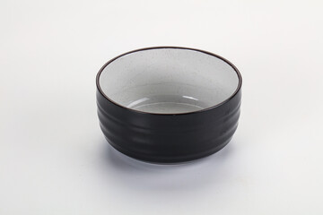 Empty clean color bowl dishware