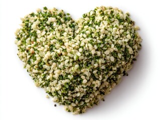 Heart-shaped hemp seeds (1)