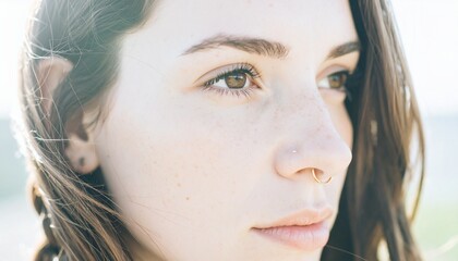 portrait of a young woman