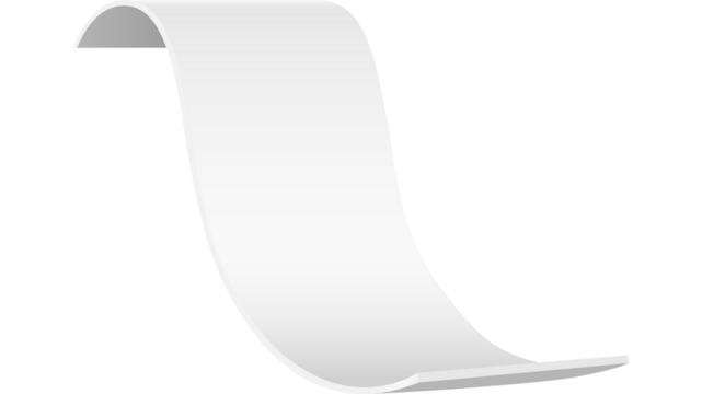  a blank, curved, shiny white paper scroll with realistic shading, isolated on a transparent background.png
Actions: