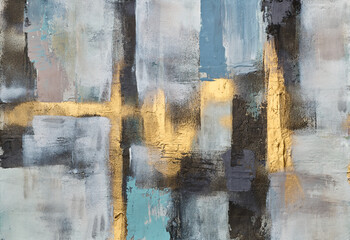 Soft and minimalistic abstract artwork with delicate lines and muted tones, creating a calm and refined aesthetic for modern interiors