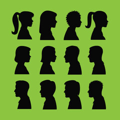 Avatars and Cartoons set illustration Best EPS File For Downloads