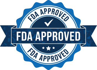 Fda approved seal stamp badge emblem