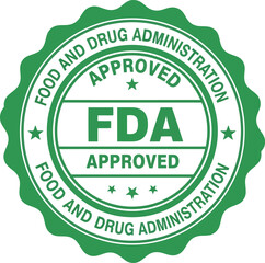 Fda approved seal stamp green