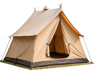 tent on white background