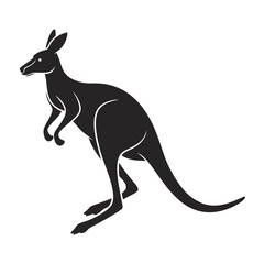 Fototapeta premium kangaroo vector illustration