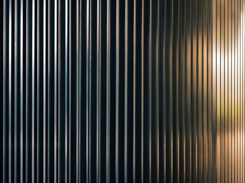 Metal pattern Architecture details wall facade shade lighting reflect
