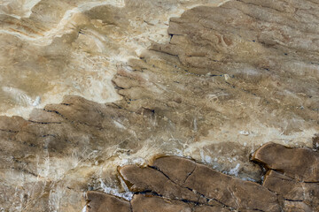 natural beige and brown rock texture with natural pattern and subtle earth tones under sea water