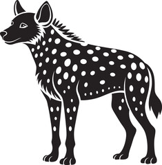 silhouette of a wolf