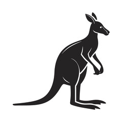 kangaroo vector illustration