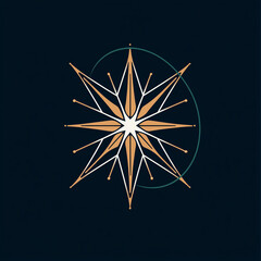 Sacred geometry sun symbols in golden line art. Radiant mystical circles, starbursts, and cosmic patterns. Perfect for spiritual wall decor, boho interiors, and celestial-inspired artwork.