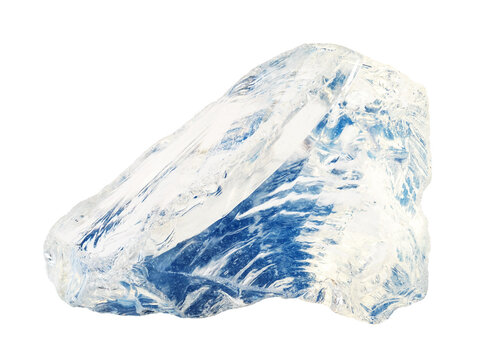 raw molybdenum glass imitation of moonstone cutout