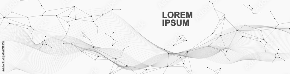 Poster global network connection. global business. social network communication. internet technology. vecto