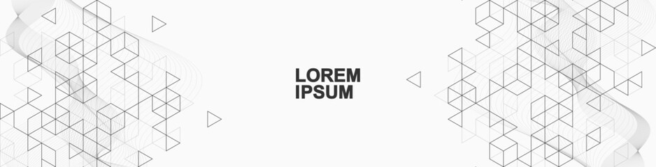 Modern abstract texture background with triangle and hexagonal shapes. Hexagonal geometric pattern for poster, header, web banner, footer, website, presentation