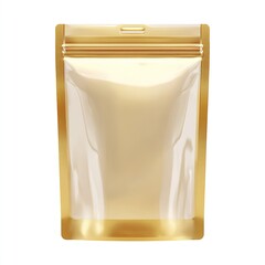 ゴールドマイラースタンドパウチ透明背景