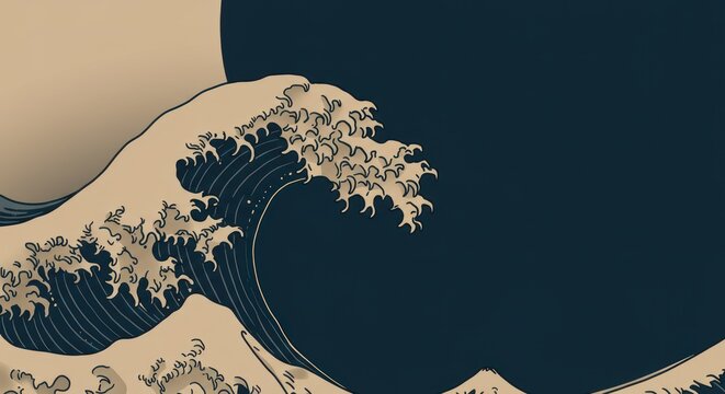 Vector art of a man and woman silhouette in an abstract world map with a nature tree design