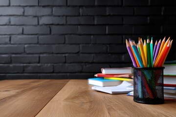 Obraz premium Textured Black Brick Wall with Unique Patterns and Shadows Creating a Gritty Urban Atmosphere Ideal for Backgrounds and Architectural Photography