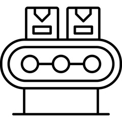 Conveyor BeltIcon Vector Element