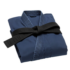Martial Arts Gi: Professional Karate Uniform with Black Belt - Expert Training Apparel