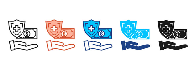 Interest Icon Set Multiple Style Collection