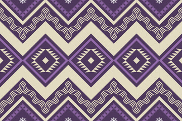 Ethnic Figure aztec embroidery style.Geometric ikat oriental traditional art pattern.Design for ethnic background,wallpaper,fashion,clothing,wrapping,fabric,element,sarong,graphic,vector illustration.
