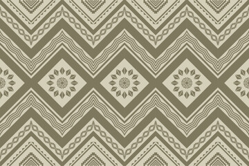 Ethnic Figure aztec embroidery style.Geometric ikat oriental traditional art pattern.Design for ethnic background,wallpaper,fashion,clothing,wrapping,fabric,element,sarong,graphic,vector illustration.