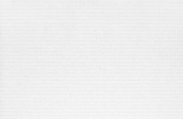 White cardboard sheet texture background, detail of recycle paper box pattern.
