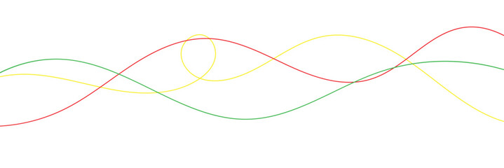 seamless wavy line pattern with curvy abstract squiggles in a psychedelic wiggle design. flat vector illustration isolated on white background .Vector illustration . in eps 10.